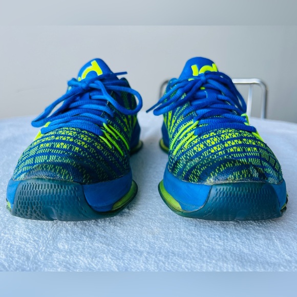 Nike Kids KD 8 GS 'Hyper Cobalt' Athletic Sneakers - Picture 8 of 13